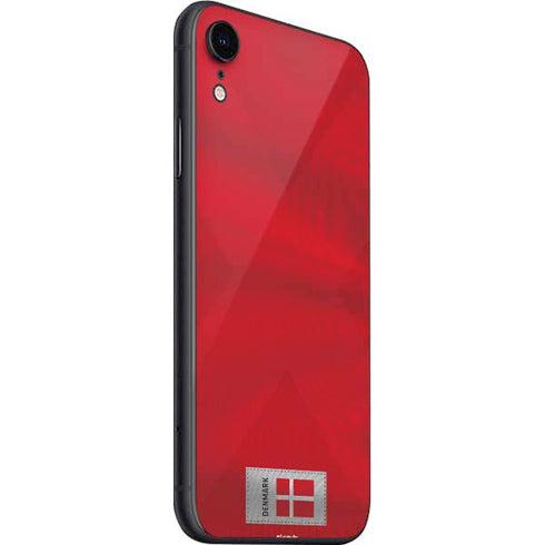 Denmark Soccer Flag iPhone SE (2nd & 3rd Gen) Skin